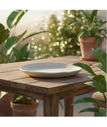 Plato Decorativo de Porcelana para Cocina y Comedor, Diseño Bohemio, Ideal para Decoración y Uso Diario