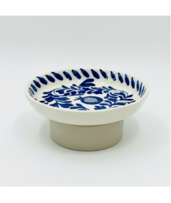 Plato Hondo Cerámica Diseño Bohemio, Vajilla Moderna y Elegante para Comedor, Ideal para Sopas y Pastas, Resistente