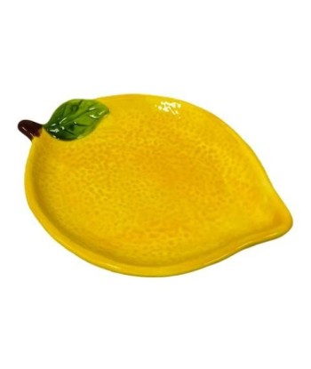 Plato Decorativo Cerámica Limonissimo, Diseño Exclusivo, Ideal para Cocina y Comedor, Regalo Original y Elegante