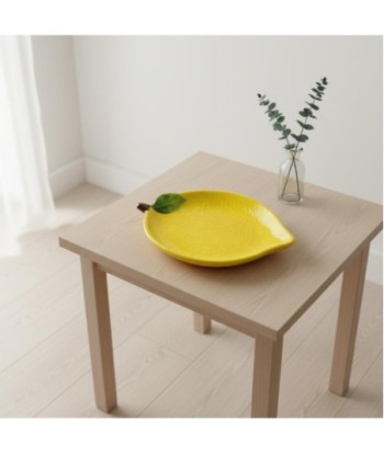 Plato Decorativo Cerámica Limonissimo, Diseño Exclusivo, Ideal para Cocina y Comedor, Regalo Original y Elegante