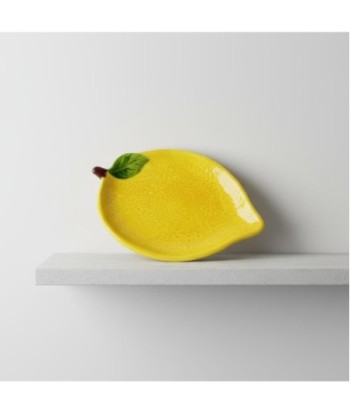 Plato Decorativo Cerámica Limonissimo, Diseño Exclusivo, Ideal para Cocina y Comedor, Regalo Original y Elegante