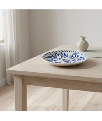 Plato Llano de Cerámica para Comedor - Ideal para Uso Diario y Eventos Especiales - Diseño Elegante y Resistente