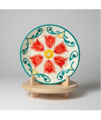 Plato Llano de Cerámica para Comedor - Ideal para Uso Diario y Eventos Especiales - Diseño Elegante y Resistente