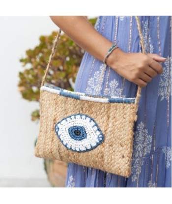 Bolso de mano rosa de yute para mujer - Estilo bohemio, ligero y práctico - Ideal para uso diario y regalos -