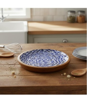 Plato Decorativo de Madera para Peces, Ideal para Cocina, Diseño Marinero, Resistente y Ligero, Decoración Náutica