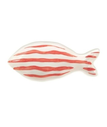 Plato Decorativo Pez de Porcelana para Decoración Moderna - Diseño Bohemio Ideal para Regalo y Colección