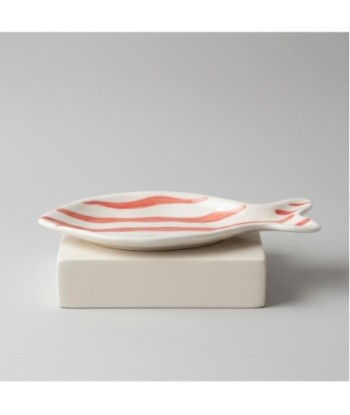 Plato Decorativo Pez de Porcelana para Decoración Moderna - Diseño Bohemio Ideal para Regalo y Colección