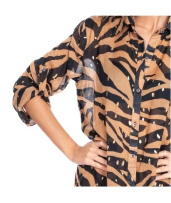 Vestido Largo Midi para Mujer - Moda Isla Bonita - Estampado Animal Print - Ideal para Fiesta y Ocasiones Especiales