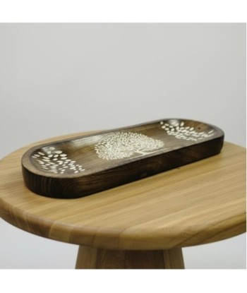 Quemador de Incienso Árbol de la Vida de Madera - Porta Incienso Decorativo para Aromaterapia y Meditación