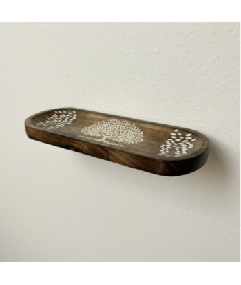 Quemador de Incienso Árbol de la Vida de Madera - Porta Incienso Decorativo para Aromaterapia y Meditación