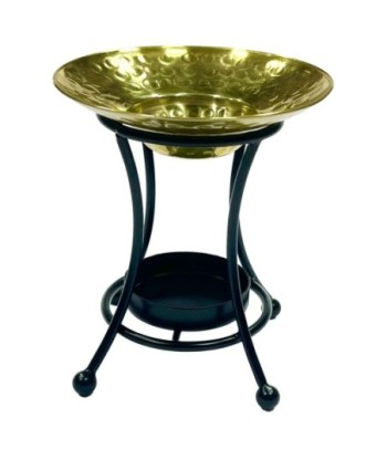 Plato Quemador de Incienso Decorativo, Portaincienso de Metal para Aromaterapia, Diseño Elegante para Regalo