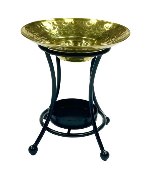 Plato Quemador de Incienso Decorativo, Portaincienso de Metal para Aromaterapia, Diseño Elegante para Regalo