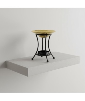 Plato Quemador de Incienso Decorativo, Portaincienso de Metal para Aromaterapia, Diseño Elegante para Regalo