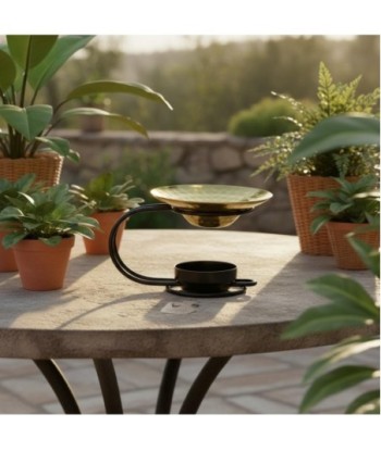 Plato Quemador de Incienso Decorativo, Ideal para Aromaterapia y Meditación, Diseño Elegante para Hogar y Oficina