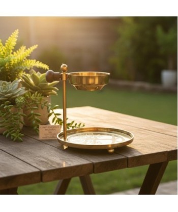 Quemador de Incienso Árbol de la Vida de Latón, Portaincienso Decorativo Estilo Zen para Aromaterapia y Meditación