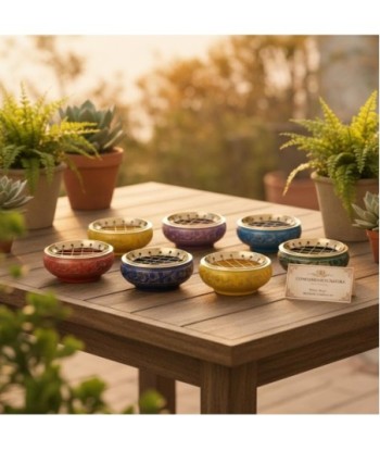 Quemador de Incienso 7 Chakras Difusor Aromático para Meditación y Relajación, Portaincienso de Latón Decorativo