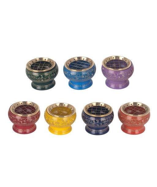 Quemador de Incienso Chakra 7 Difusor Aromático para Meditación y Relajación, Decoración Espiritual para el Hogar