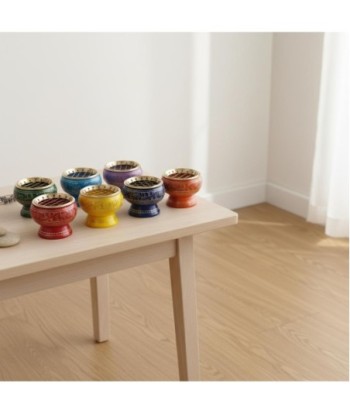 Quemador de Incienso Chakra 7 Difusor Aromático para Meditación y Relajación, Decoración Espiritual para el Hogar