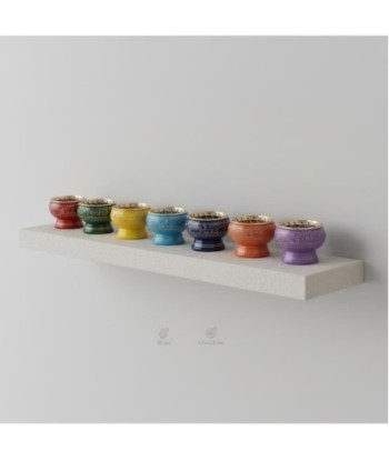 Quemador de Incienso Chakra 7 Difusor Aromático para Meditación y Relajación, Decoración Espiritual para el Hogar