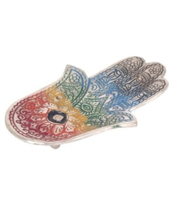 Quemador de Incienso Mano de Fátima - Portaincienso Decorativo para Hogar, Meditación y Aromaterapia
