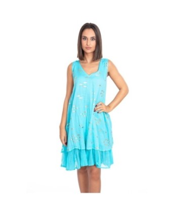 Vestido Corto Verde Estampado para Mujer - Moda Isla Bonita Sun and Sand, Perfecto para Ocasiones Especiales y