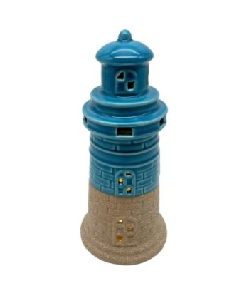 Portavelas Faro Decorativo Estilo Marinero para Hogar, Ideal para Decoración Náutica, Regalo Original para Amantes