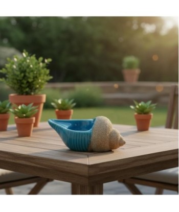 Portavelas Concha Decorativo para Hogar - Diseño Marinero Original - Ideal para Regalo y Decoración de Interiores