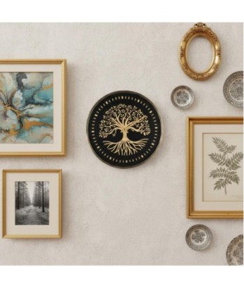 Reloj de Pared Árbol de la Vida Decorativo Silencioso para Hogar, Oficina, Diseño Único, Regalo Ideal