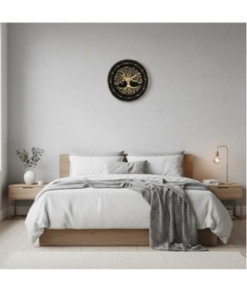 Reloj de Pared Árbol de la Vida Decorativo Silencioso para Hogar, Oficina, Diseño Único, Regalo Ideal