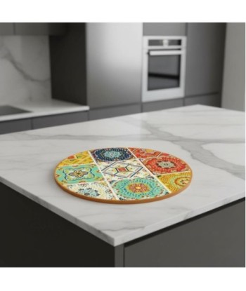 Salvamantel Hidráulico Antideslizante para Cocina - Resistente al Calor - Set de 4 Unidades - Diseño Moderno