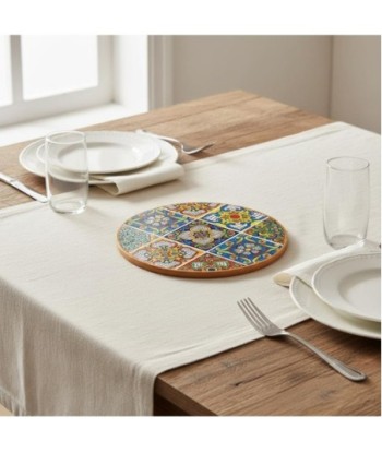Salvamantel Hidráulico Antideslizante para Cocina - Resistente al Calor - Set de 4 Unidades - Diseño Moderno