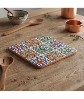 Salvamantel Hidráulico Antideslizante para Cocina - Resistente al Calor - Set de 4 Unidades - Diseño Moderno