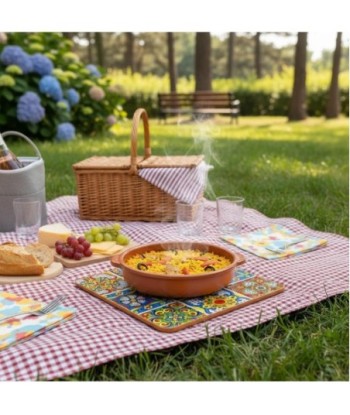 Salvamantel Hidráulico Antideslizante para Cocina - Resistente al Calor - Set de 4 Unidades - Diseño Moderno