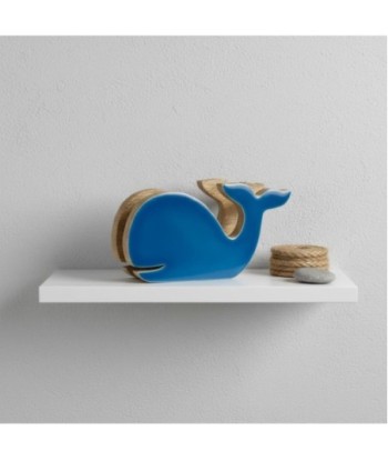 Servilletero Ballena Decorativo para Mesa, Diseño Marinero, Soporte de Servilletas de Madera, Ideal para Cocina