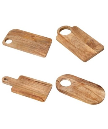 Tabla de cortar cocina multifuncional 4 piezas, resistente y duradera, ideal para cortar carne, verduras y más.