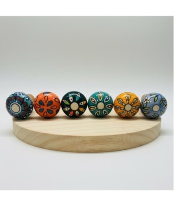 Juego de 6 Tapones de Vino Decorativos, Diseño Multicolor, Ideal para Regalo, Tapón de Botella Reutilizable,