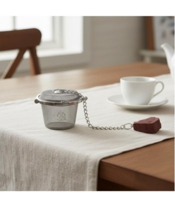 Filtro de Té de Metal Reutilizable, Perfecto para Infusiones, Ideal para Té Suelto, Accesorio de Cocina, Fácil