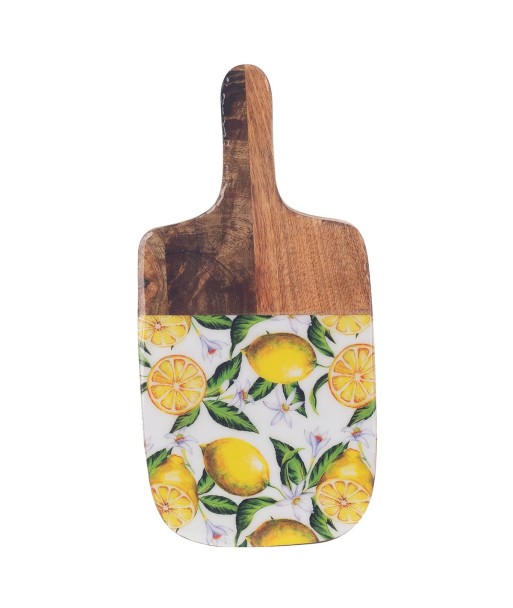 Tabla Cortar Limones de Madera con Diseño Frutal - Ideal para Cocina