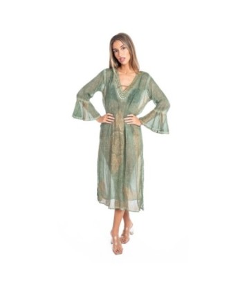 Vestido Largo Midi Multicolor para Mujer - Moda Étnica, Estilo Tropical, Perfecto para Ocasiones Especiales y