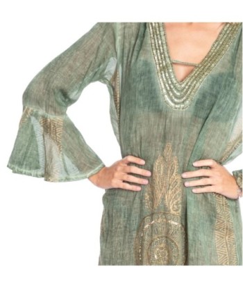 Vestido Largo Midi Multicolor para Mujer - Moda Étnica, Estilo Tropical, Perfecto para Ocasiones Especiales y
