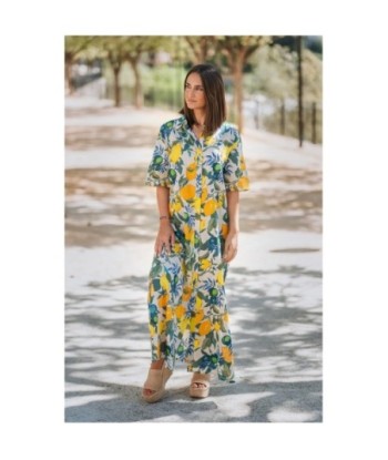 Vestido Largo Midi Multicolor para Mujer - Moda Elegante, Estampado Floral, Ideal para Fiesta y Ocasiones Especiales