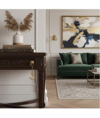 Llavero Ancla de Latón Náutico Decorativo
