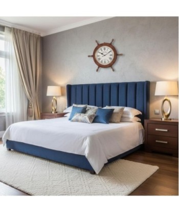 Reloj Náutico de Madera y Cristal con Estilo Marinero
