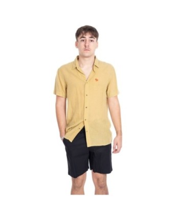 Camisa Hombre Verde de Algodón y Lino, Moda Casual para Hombre, Camisa Manga Larga Ideal para Ocasiones Formales