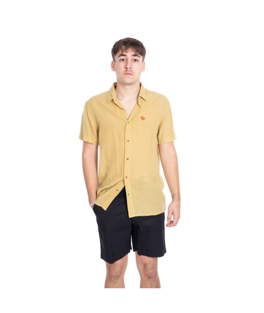 Camisa Hombre Verde de Algodón y Lino, Moda Casual para Hombre, Camisa Manga Larga Ideal para Ocasiones Formales
