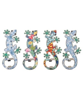 Abrebotellas Magnético de Metal y Resina con Diseño Colorido para Decoración