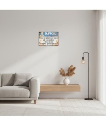 Placas Metales para Pared - Decoración Jardín Vintage