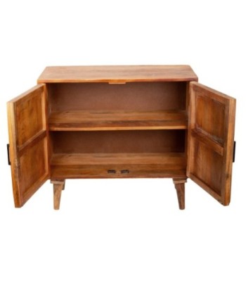 Consola Mueble Auxiliar de Madera de Acacia con Diseño Moderno