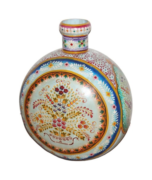 Jarrón Decorativo Estilo India para Salón y Oficina, Diseño Elegante y Moderno, Ideal para Regalos y Decoración