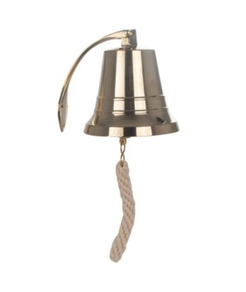Campana Decorativa de Latón para Hogar, Diseño Elegante y Funcional, Ideal para Decoración Interior y Exterior